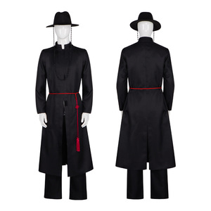 Disfraz de Cosplay de Demon Boy Shaka de Star's Edge, Gabardina Negra con Sombrero - Product Image 4