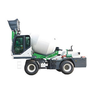 Automatiquement opération petit mélangeur concret 4 roues auto chargement camion malaxeur à béton - Product Image 4