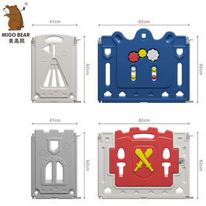 Corralito de plástico HDPE de alta calidad para bebés, cerca de plástico de seguridad para niños, parque infantil - Product Image 4