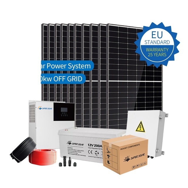 50KW Kit Solar System 60KW Power 100KW Off-Grid Solar System 40KW 70KW 80KW 90KW Off Grid Solar Panel System