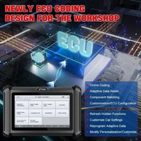 XTOOL D7W WIFI outil de Diagnostic de voiture programmeur de clé et codage ECU tout système Scanner mieux que D7 intégré CAN FD & DOIP 2024