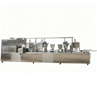 Machine d'emballage de riz en céréales mélangées en conteneurs en aluminium, machine de remplissage et de scellage de conteneurs en aluminium pour riz en conserve