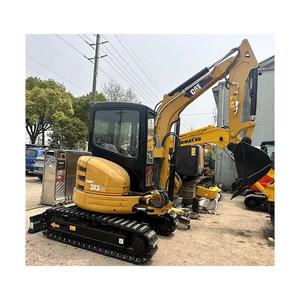 รถตักดินขนาดเล็ก3ตันอุปกรณ์ไฮดรอลิกสำหรับงานหนักมือสองใช้303CR แมว - Product Image 3