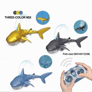 Jouet aquatique télécommandé <span class=keywords><strong>requin</strong></span> RC 2,4 GHz rechargeable, petit <span class=keywords><strong>requin</strong></span> télécommandé sous-marin - Product Image 2