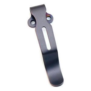 Premium Stainless Steel Fixed Back <b>Clip</b> with Dual Hole for Outdoor Gear Repair Folding <b>Tool</b> Replacement Daily Carry - Product Image 2