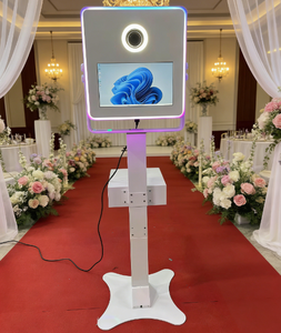 Cabina de Fotos con Espejo, Fotomatón con Espejo, Cabina de Fotos con <span class=keywords><strong>Photoshop</strong></span>, Accesorios para Selfies de Boda, Estuche de Transporte - Product Image 4