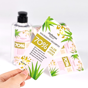 Etiquetas Adhesivas de Vinilo Brillante Multiusos Personalizadas y Etiquetas para Botellas |   Pegatinas Adhesivas Impermeables para Contenedores - Product Image 1