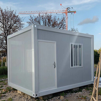 Maison de conteneur modulaire compacte en acier Assemblage rapide Conception respirante pour une utilisation extérieure moderne Petits espaces Studios Stockage
