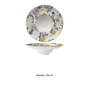 Bol à pâtes Botanica blanc 25 cm intérieur 12 cm M1934 - Product Image 3