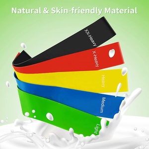 Sức đề kháng tập thể dục tập thể dục vòng lặp ban nhạc với 5 mức độ kháng khác nhau ban nhạc cho phòng tập thể dục Yoga đào tạo ban nhạc cao su - Product Image 5