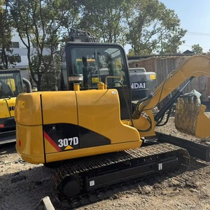 <b>Used</b> Caterpillar CAT307D Mini Crawler Excavator 7Ton Original Hydraulic Small Digger Construction <b>Machinery</b> For Sale - Product Image 4