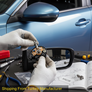 Engrenage de réparation de moteur de rétroviseur latéral en métal et acier pour Honda Accord (expédition du fabricant turc) Code produit: MR2206 - Product Image 3