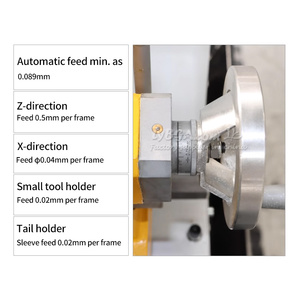 Torno CNC Automático de Precisão para Metal LY EL300-750mm EL250-550mm Máquina de Gravação, Corte e Fresagem com Base - Product Image 6