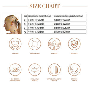 Fajas Porquirulgicas Para La Cara Medische Liposuctie Kledingstukken V Lijn Wang Kin Opheffen Full Face Shaper Riem - Product Image 6