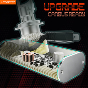 LEDDEITY High Power H7 Mini Lens LED Headlight <span class=keywords><strong>T8</strong></span> 120W 14400LM Nueva condición para Toyota Auto Lighting System - Product Image 5