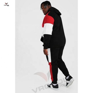 Casual Slim Fit Tracksuit Custom Stripe Design <b>Thick</b> <b>Fleece</b> Material Winter Plus Size Suit Anti-Shrink Warming Features Size 6XL - Product Image 2