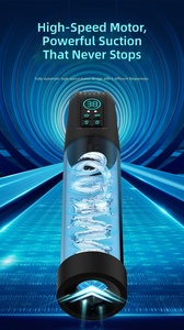 Bomba Eléctrica de Alargamiento de Pene con Pantalla Digital, Masturbadores Rotatorios, Juguete Sexual <span class=keywords><strong>Masculino</strong></span> para Hombres - Product Image 6