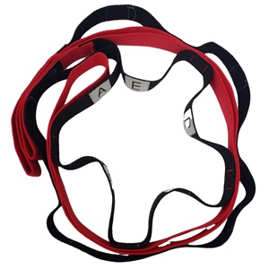 Yoga correa <span class=keywords><strong>de</strong></span> estiramiento con bucles para La Yoga, Pilates, estiramiento correas <span class=keywords><strong>de</strong></span> entrenamiento - Product Image 1
