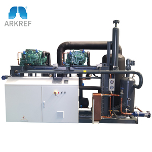 Arkref lạnh CO2 Blast Tủ đông Máy nén khí trục vít đơn vị ngưng tụ phòng lạnh sử dụng - Product Image 1