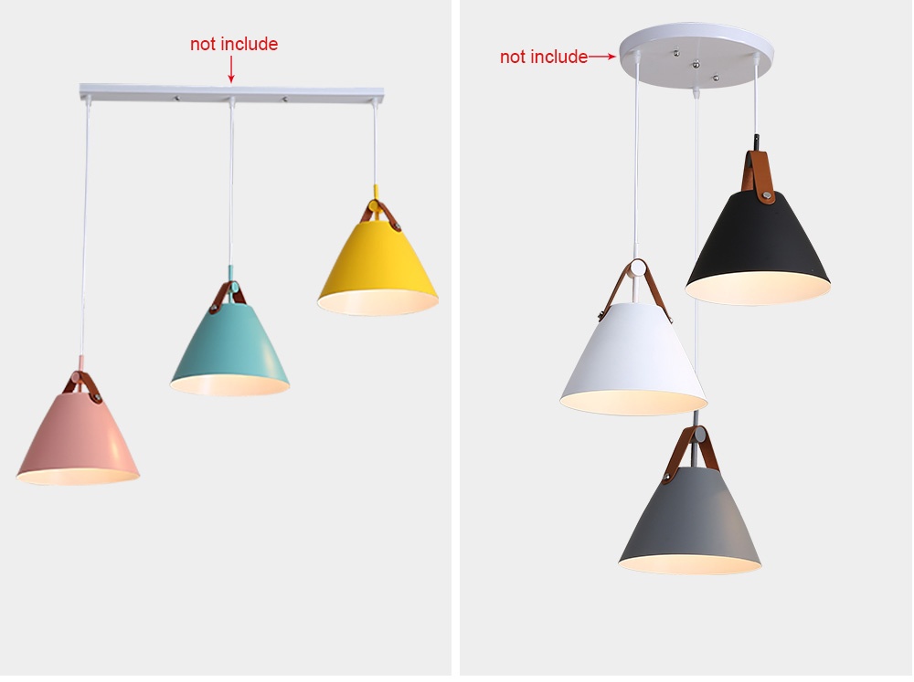 Festival Decoration Pendant Light Colorful Macarons Lamp Shade Customized Chandelier Ceiling Decorative Dining Pendant Lamp