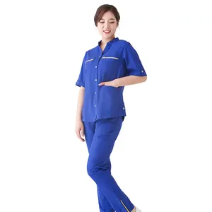 Vendita calda Medical Scrubs uniformi donne Scrub infermiera uniforme set per servizio OEM ospedaliero
