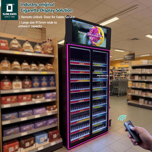 Vitrine à cigarettes, présentoir à tabac, présentoir à cigarettes avec verrouillage à distance <span class=keywords><strong>et</strong></span> écran LCD pour station-service - Product Image 6