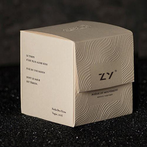 Kết cấu in logo dập nổi hộp giấy các tông với lớp lót xốp cho bao bì mỹ phẩm có thể tái chế - Product Image 1