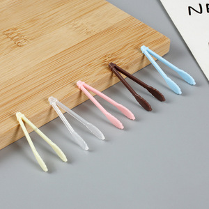 Miniature Simulated Bread <strong>Tongs</strong> Diy Simulation Food Play Accessories <strong>Mini</strong> Tweezers Pretend Play Food Clips Props - Product Image 1