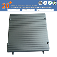 Services de fonderie BOSX, couvercle d'enceinte électrique en alliage d'aluminium ADC12 moulé sous pression, composant automobile usiné CNC