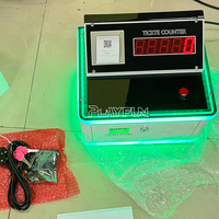 Divertissement Ticket Eater Ticket Counter Machine Machine automatique de coupe de billets pour centre de jeux d'arcade