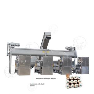Machine d'ensachage de production de bouchons de mélange de champignons d'huîtres à haute productivité avec composants de noyau de moteur - Product Image 6