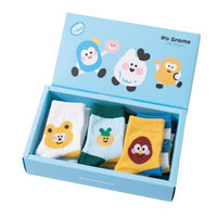 Boîte à tiroir en papier avec fenêtre à manchon givré et logo personnalisé Emballage cadeau coulissant en papier pliable Boîte à chaussettes pour bébé