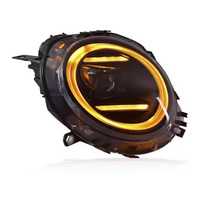 JSL pour BMW MINI Cooper Clubman 2007 2013 R55 R56 R57 R58 R59, mise à niveau des phares, LED dynamiques RGB, DRL colorés, phare avant