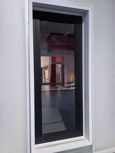 CHANGYI <span class=keywords><strong>Finestra</strong></span> in Alluminio Moderna Europea a Triplo Vetro, Resistente agli Uragani, Laminata, Apribile a Battente, Insonorizzata, per Uso in Bagno - Product Image 4