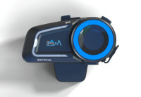 Auriculares Intercomunicadores de Malla para Motocicleta, Sistemas de Comunicación para 8 Motociclistas, Auriculares Intercomunicadores para Casco de Motocicleta MAXTO M6S