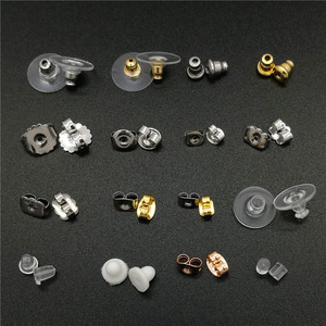 Stainless Steel Ear Studs And Earplugs Mixed Shapes For Earring Making DIY Jewelry Components - Product Image 1