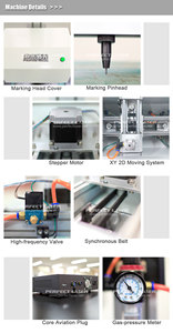 Machine de marquage par poinçonnage portable à commande laser, machine de gravure pneumatique manuelle pour métal, idéale pour le numéro de châssis de <span class=keywords><strong>voiture</strong></span> - Product Image 2