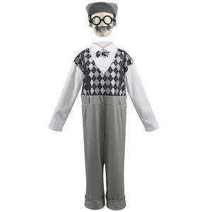 Fabricante chino Disfraces de Halloween para niños Pequeño disfraz de anciano Pretender ser disfraz de abuelo para niños - Product Image 4