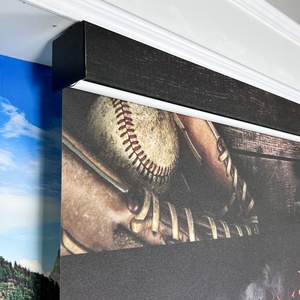 Điện cửa sổ bức tranh Rèm cơ giới thông minh in ấn Con lăn Rèm DIY đồ họa bóng râm - Product Image 4