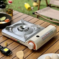 Réchaud à gaz portable |   Réchaud de camping compact |   Réchaud à gaz de camping à brûleur unique pour la randonnée, le trekking, les pique-niques et les situations d'urgence