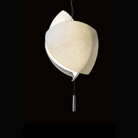 Lustre moderne en tissu simple pour la maison, la salle à manger, le salon, le café, le bar, les lampes suspendues personnalisées