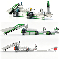 Granulateurs de plastique robustes, machine de recyclage de déchets plastiques pour un recyclage durable