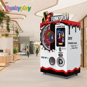 เครื่องพิมพ์เคสมือถือ Funkyplay DIY แบบหยอดเหรียญพร้อมระบบเข้าออกอัตโนมัติสำหรับฟิตเนส หน้าจอสัมผัส และฟังก์ชัน SDK - Product Image 4