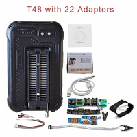 Programador USB de alta velocidad T48, placa base para coche, Flash, Bios, TL866, versión mejorada, programación de Chip