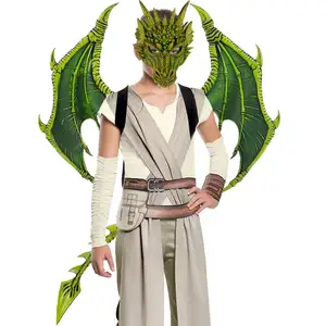 <span class=keywords><strong>Ailes</strong></span> de <span class=keywords><strong>dragon</strong></span> Accessoires Cosplay Aile Queue Masque Set Halloween <span class=keywords><strong>Dragon</strong></span> <span class=keywords><strong>Costume</strong></span> - Product Image 1