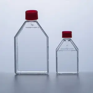 Großhandel Kunststoff Zelle Gewebekultur Glas Flasche Kunststoff Sterile Gewebe Zellkultur Flasche