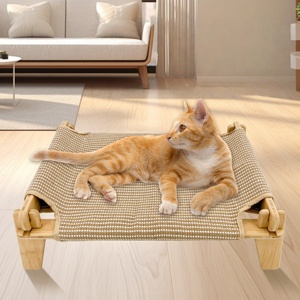 Mur d'escalade mural moderne et luxueux pour chats, avec griffoirs en sisal et maisonnette <span class=keywords><strong>à</strong></span> griffer – Vente en gros - Product Image 6