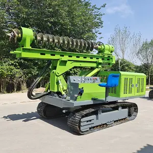 Crawler Small Pile Driver Hydraulic Hammer Post Pile Driver Mini Highway Guardrail Hydraulic Pile Driver