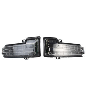 Intermitentes para Espejo Retrovisor Mercedes-Benz Clase GLE W166 2015-2019, Lado Izquierdo y Derecho, Halógenos, ABS, Repuestos Nuevos - Product Image 1