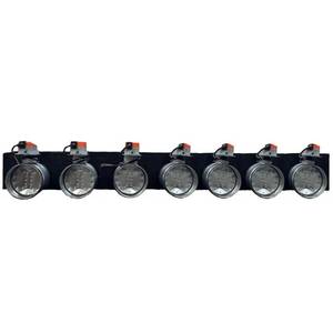 Système de ventilation HVAC flexible industriel avec mousse de polyuréthane à 7 zones et registres motorisés Lindab de 160 ou 200 mm - Product Image 5